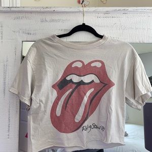 Rolling Stones Cropped Tee
